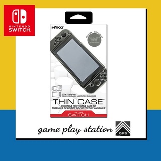 nintendo switch thin case gray แท้ ( สีเทา ) ใช้กับรุ่น v1,v2 nyko