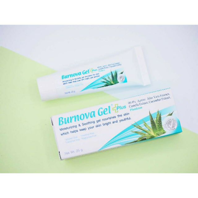 Burnova Gel Plus Plankton 25 กรัม