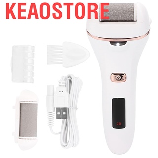 Keaostore JINDING Electric Pedicure Tool Callus Remover Foot File Waterproof Digital Display