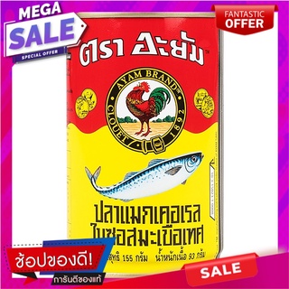 อะยัมปลาแมกเคอเรลในซอสมะเขือเทศ 155กรัม Ayam Mackerel in Tomato Sauce 155g.