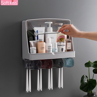 Softkiss กล่องเก็บแปรงสีฟัน ที่ใส่แปรงสีฟัน