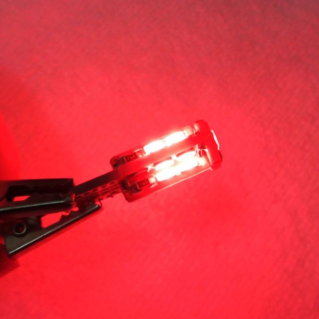 ไฟหรี่ไฟเบรคขั้วT10HONDAคลิกและNMAXไฟเบรคดวงที่3แสงสีแดง