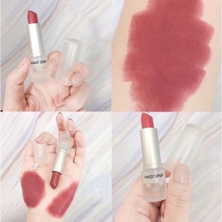 🧊Magic casa Lipstick ลิปสติกเนื้อแมทกํามะหยี่ให้ความชุ่มชื้นติดทนนานกันน้ํา