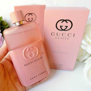 【ของแท้ 💯% 】⚡️ส่งฟรี 🚚 น้ำหอม  Gucci Guilty Love Edition Pour Femme  EDP 90 ml. *กล่องขาย*