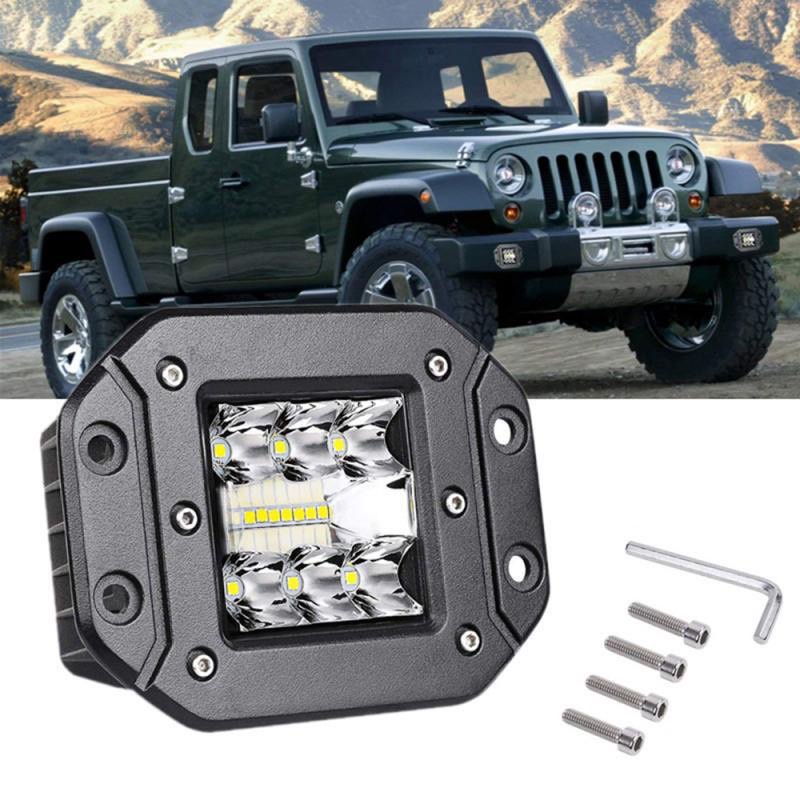 สปอตไลท์ออฟโรด SUV Flush mount ไฟสปอตไลท์ LED สปอตไลท์-XF39W-A /18W-CF