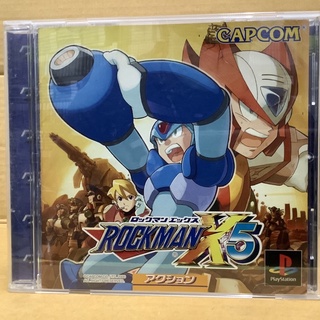 แผ่นแท้ [PS1] Rockman X5 (Japan) (SLPM-86666 | 87021) X 5 Mega Man Megaman Rock