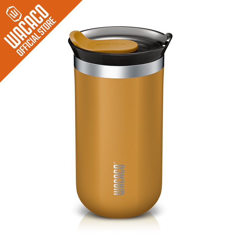 ถ้วยเก็บอุณหภูม WACACO Octaroma Lungo Vacuum Insulated Coffee Mug 300ml, Double-wall Stainless Steel