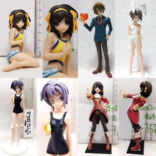 (แท้/กาชาปอง/มือ1,2) Bandai Melancholy Of Haruhi Suzumiya Figure part 5 Gashapon,Chou SOS Danhiro ยูกิ​ ฮารุอิ yuki