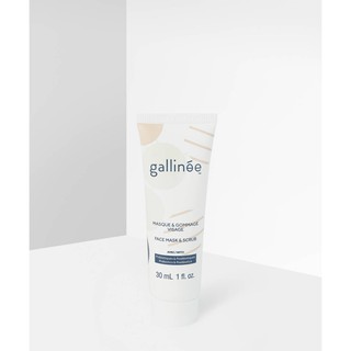 พร้อมส่ง ของแท้ Gallinee Prebiotic Face Mask and Scrub 30ml (No Box)