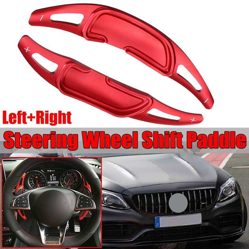 Paddle Shifter Extension , Aluminum Metal Steering Wheel Paddle Shifter Extensions for Mercedes