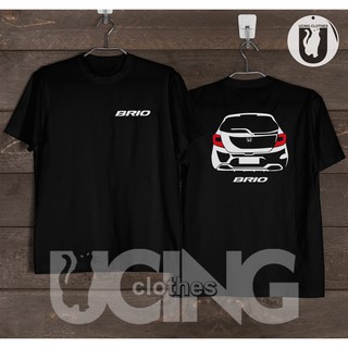 เสื้อยืด ลาย Honda All New Brio สําหรับยานยนต์