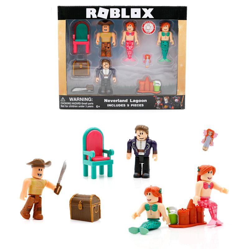 mini roblox action figure ของเลน roblox เกมของเลน figurky series 1 2 3 stickmasterluke roblox robot riot ตวเลขชดเดกของเลน