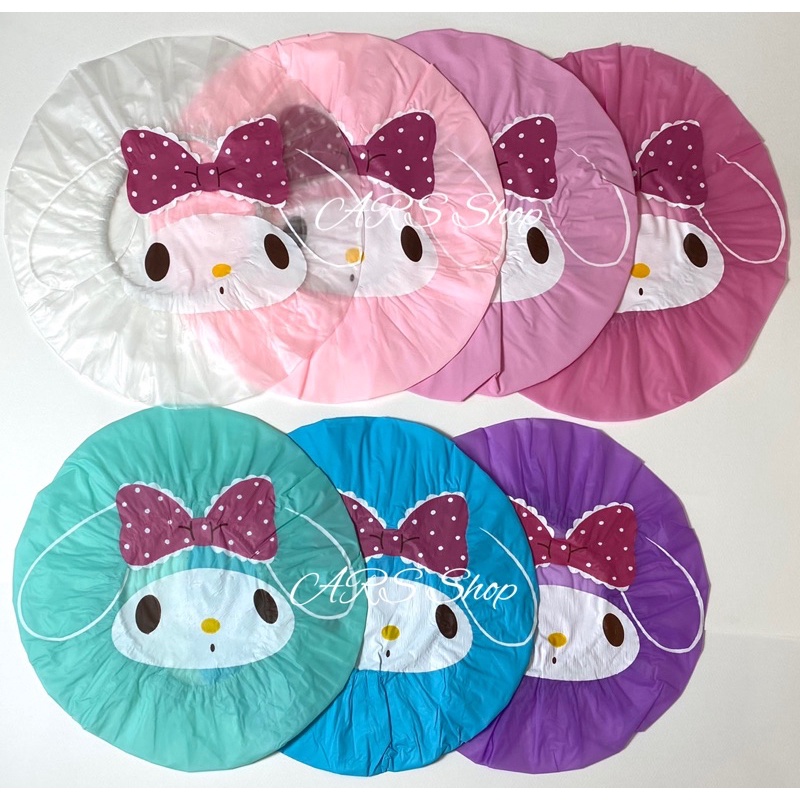 หมวกอาบน้ำ หมวกคลุมผมอาบน้ำ [ถูกสุดๆ] ลายเมโลดี้โบว์