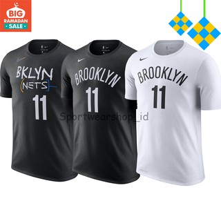 เสื้อยืดบาสเก็ตบอล Nba NIKE BROOKLYN NETS เบอร์ . 11 Kyrie Irving Icon Edition - City - Statement - ได้รับแล้ว