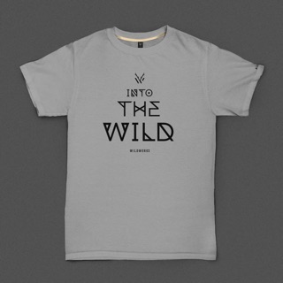 เสื้อยืดผู้ชาย Wildworks-In to the wild (grey)