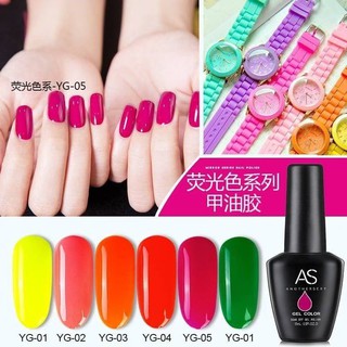 AS สีเจลโทนนีออน 15ml