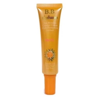 BOB ครีมกันแดด SPF50 Sun Wrinkle Control Cream High Protection For Face 25g.