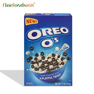 โพสท์ โอรีโอ โอส์ ซีเรียลอบกรอบรสช็อกโกแลตและรสวานิลลา 311 กรัม OREO O’S CEREAL 311 g.