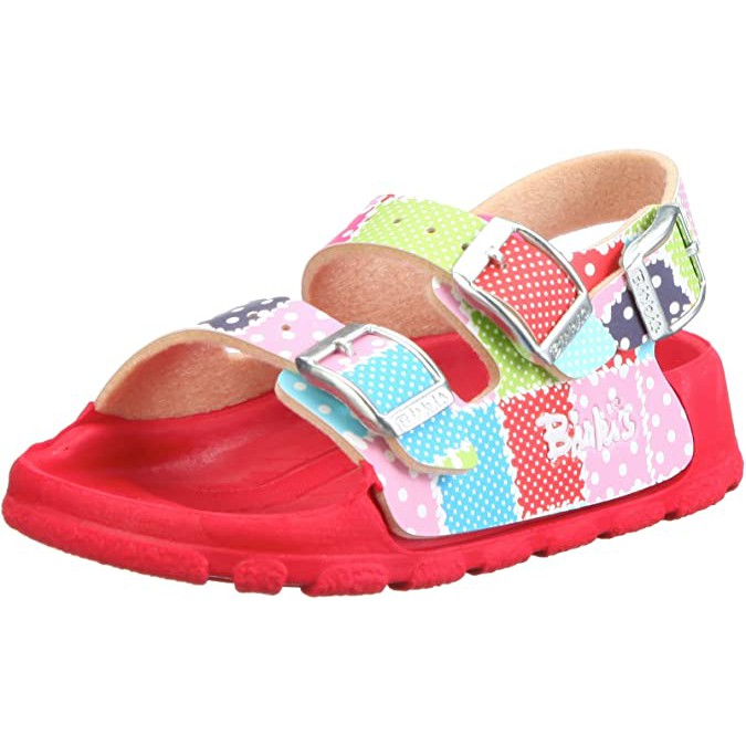 รองเท้าสายคาดเด็กโต Birkenstock /  Birki Girls Aruba 106133 Sandals - Red