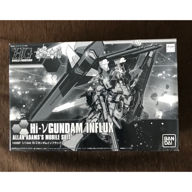 P BANDAI HGBF 1/144 Hi-V Gundam Influx Allan Adams’s mobile suit
