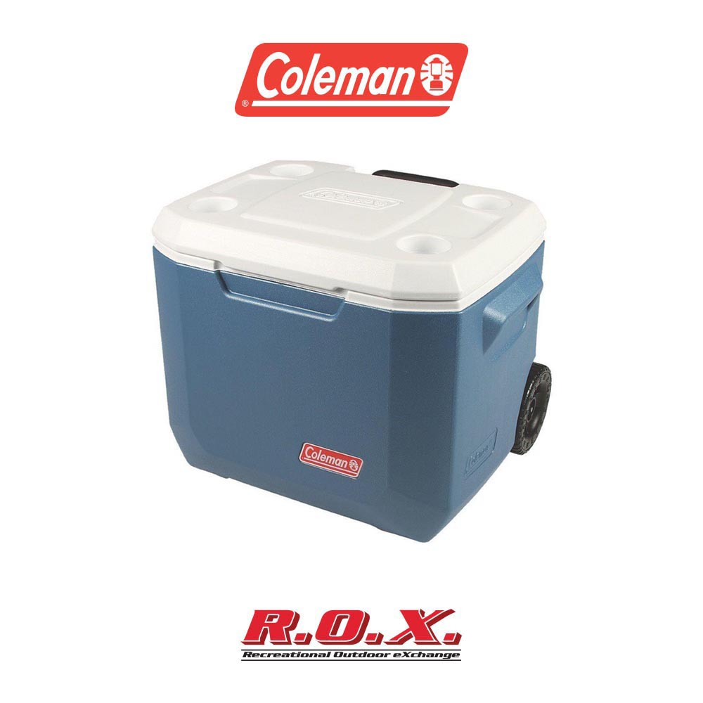 COLEMAN US COOLER 50 QT BLUE กระติกน้ำอเนกประสงค์ กระติกน้ำแคมป์ปิ้ง