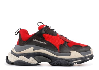 Balenciaga Triple S Red Black  แท้ 💯%