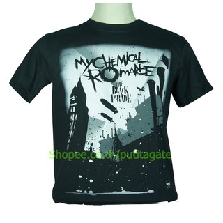 เสื้อวง My Chemical Romance เสื้อไซส์ยุโรป มายเคมิคอลโรแมนซ์ PTA893 เสื้อยืดแฟชั่นวงดนตรี