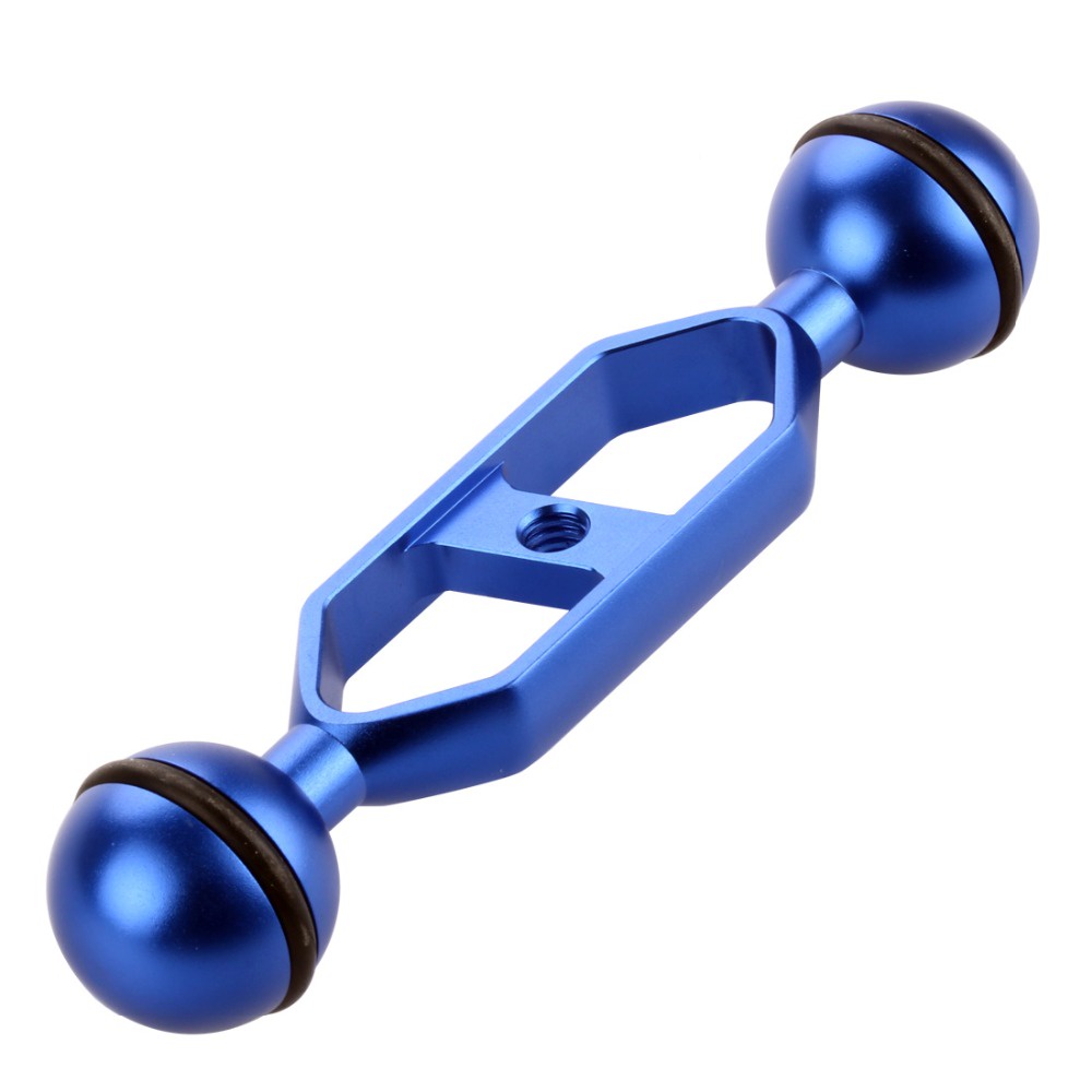 Xt-xinte อลูมิเนียมดําน้ําอุปกรณ์ถ่ายภาพ Dual Ball Joint Arm กล้องสําหรับใต้น้ําสําหรับ GoPro 13 12 Action กล้องอุปกรณ์เสริม
