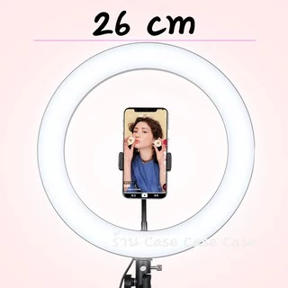 [พร้อมส่ง] ไฟไลฟ์สด 10 นิ้ว ปรับแสงได้ ไฟแต่งหน้า ไฟ live สด ไฟกลม เซลฟี่ อัดวิดีโอ แต่งหน้า ถ่ายวิดีโอ สวยๆ