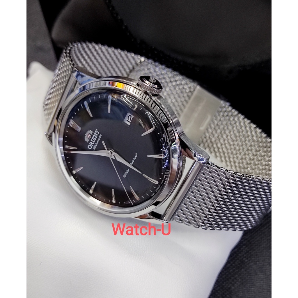 นาฬิกาข้อมือ Orient Automatic vintage Watch 38.4mm ใส่ได้ทั้งผู้หญิง ผู้ชาย รุ่น RA-AC0M02B