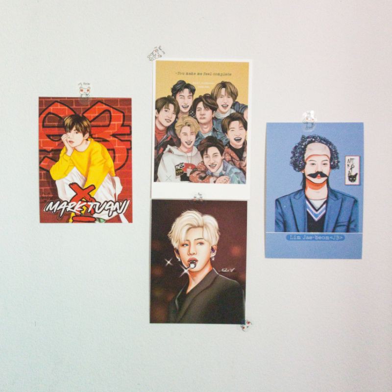 โปสการ์ด fanart got7