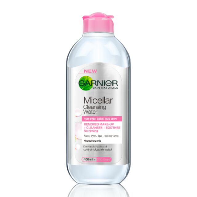 Ganier Micellar Cleansing Water สูตรผิวแพ้ง่าย