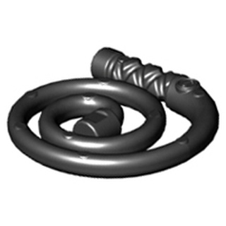 [884] ชิ้นส่วนเลโก้ Lego Part Minifigure, Weapon Whip Coiled (61975) ราคา/ชิ้น