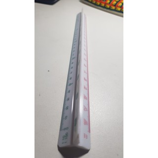 Renaissance triangular scale ruler ไม้สเกลสามเหลี่ยม มาตราส่วน 1:10-1:250   1 ชิ้น