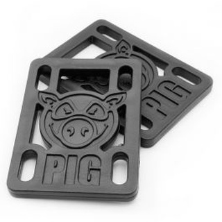 Pig Risers - Riser Pad 1/4 - Black