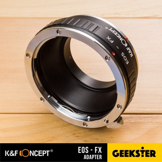 เมาท์แปลง K&amp;F EOS-FX ( Canon EOS - Fuji FX Lens Adapter / EF / EFS / KF )