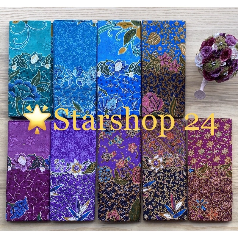 ผ้าถุง ผ้าถุงลายดอก เย็บแล้ว เก็บเงินปลายทาง พร้อมส่ง ราคาถูก BATIK 81 เนื้อดี สีหวาน สีสด กว้าง 1.7 ม.