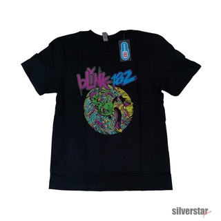 เสื้อยืดฤดูร้อนcalเสื้อวงลิขสิทธิ์แท้ Blink-182 - Overboard Event | ร้าน Silverstarplus S-5XL