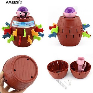 Ameesi  ของเล่น Pirate Barrel ของเล่นเสียบดาบโจรสลัด