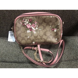 coach F29732 ISLA Chain crossbody แท้💯% กระเป๋าผู้หญิงโค้ช กระเป๋าสะพาย สายโซ่สีทอง