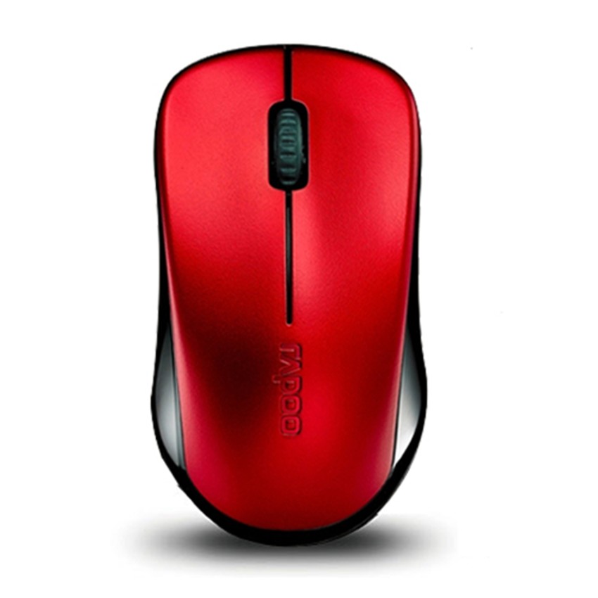 Rapoo 1620 Wireless Optical Mouse (Red)