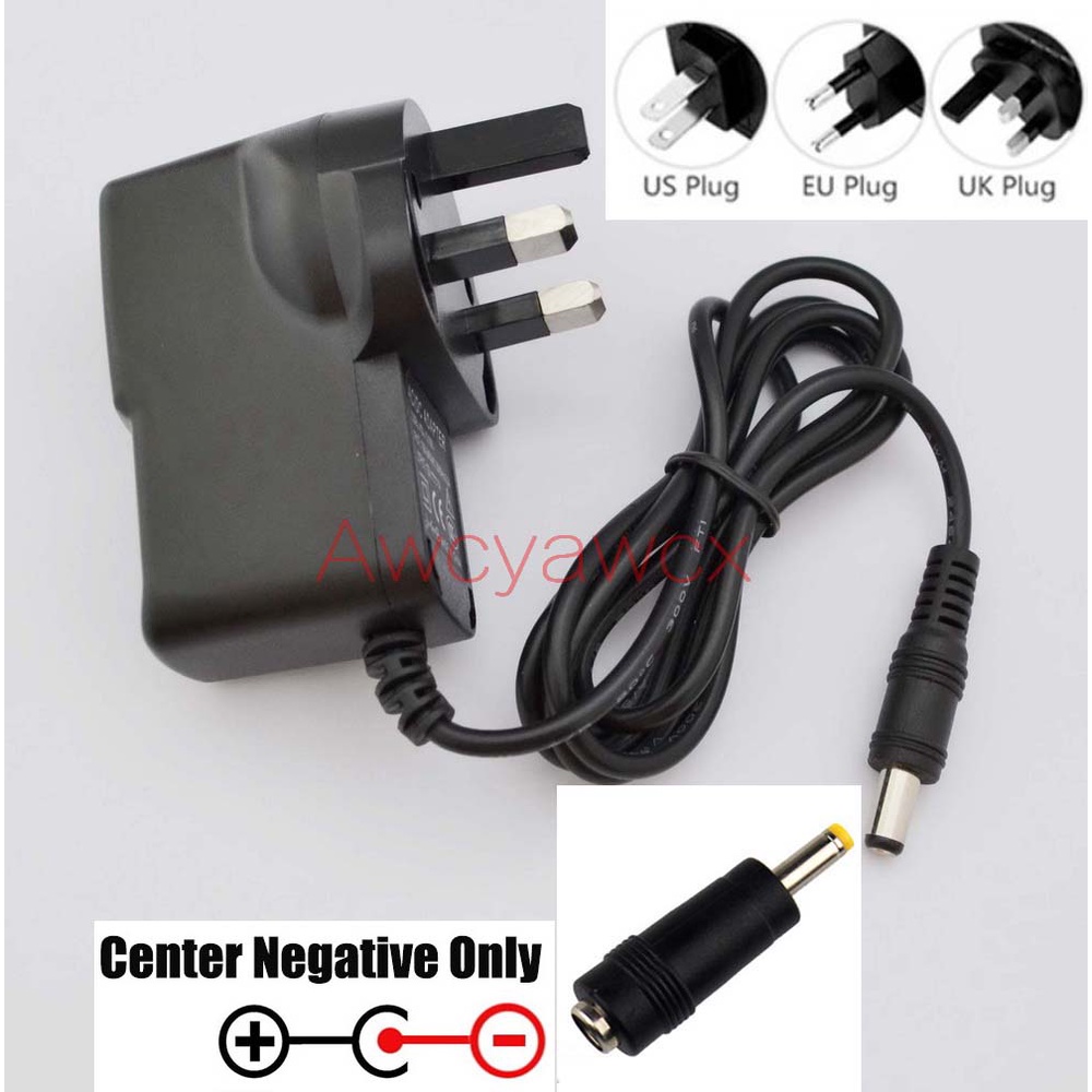 9v 850mA 1A AC DC Power Supply อะแดปเตอร์ AD-5CL AD-5 สําหรับ CASIO CTK-451 500 501 510 511 515 518 519 520 CTK-520L CT-465 588 LK-20 WK-110 คีย์บอร์ดสายอิเล็กทรอนิกส์