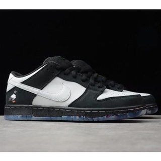 【ลดราคา】 Jeff Staple x SB Dunk Low Pigeon 3.0 รองเท้าผ้าใบลําลอง สีดํา สีขาว BV1310-013