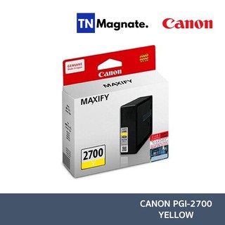 [หมึกพิมพ์อิงค์เจ็ท] Canon PGI-2700 Yellow