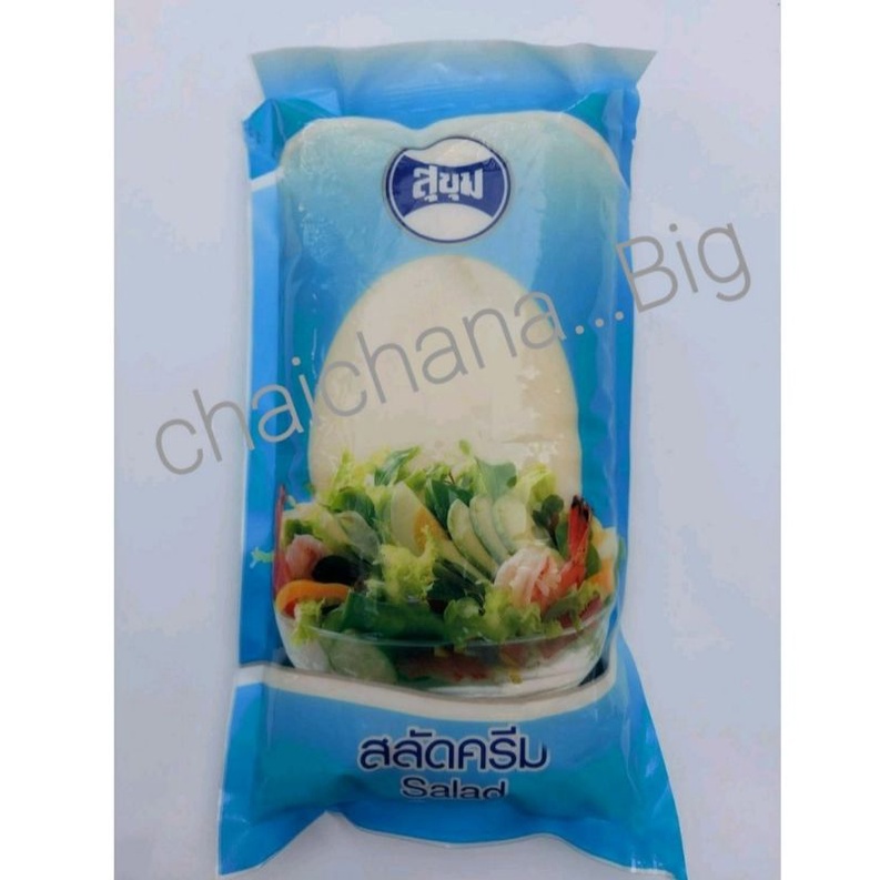 สลัดครีม ตราสุขุม ขนาด1 กิโลกรัม / Salad cream 1 KG