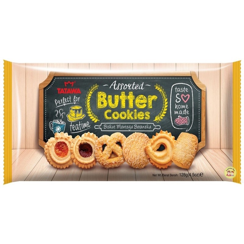 พร้อมส่ง Assorted Butter Cookies คุกกี้เนยทาทาวา Shopee Thailand