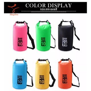 Ocean Pack 10L 6colors กระเป๋ากันน้ำขนาด10ลิตร มี6สีให้เลือกได้ Ocean Pack 10L 6colors 10liter waterproof bag