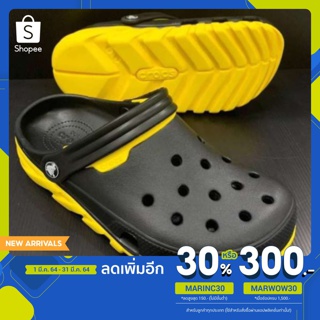CROCS รุ่นDuet Sport Clog นิ่มสวมใส่สบาย หิ้วนอกoutlet