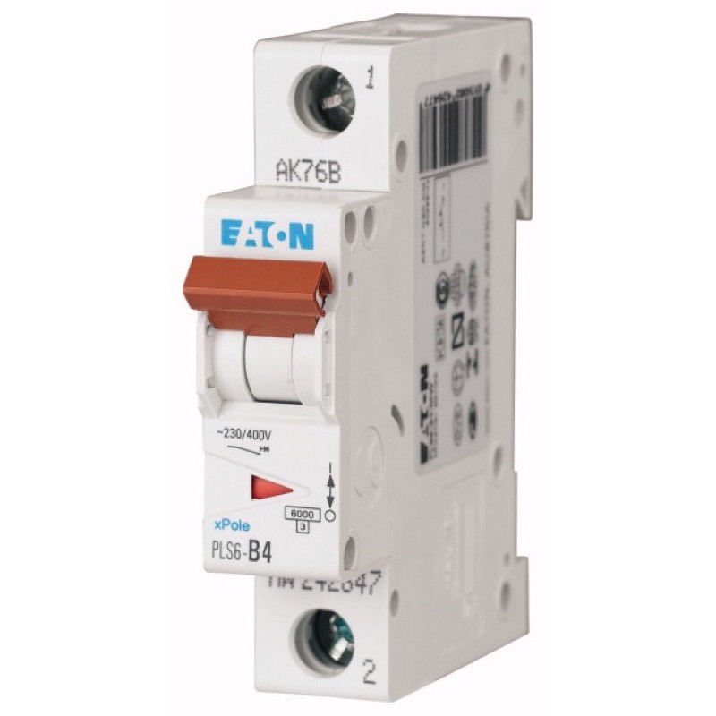 เบรคเกอร์ลูกย่อย EATON “PLS6-C4” Circuit Breaker