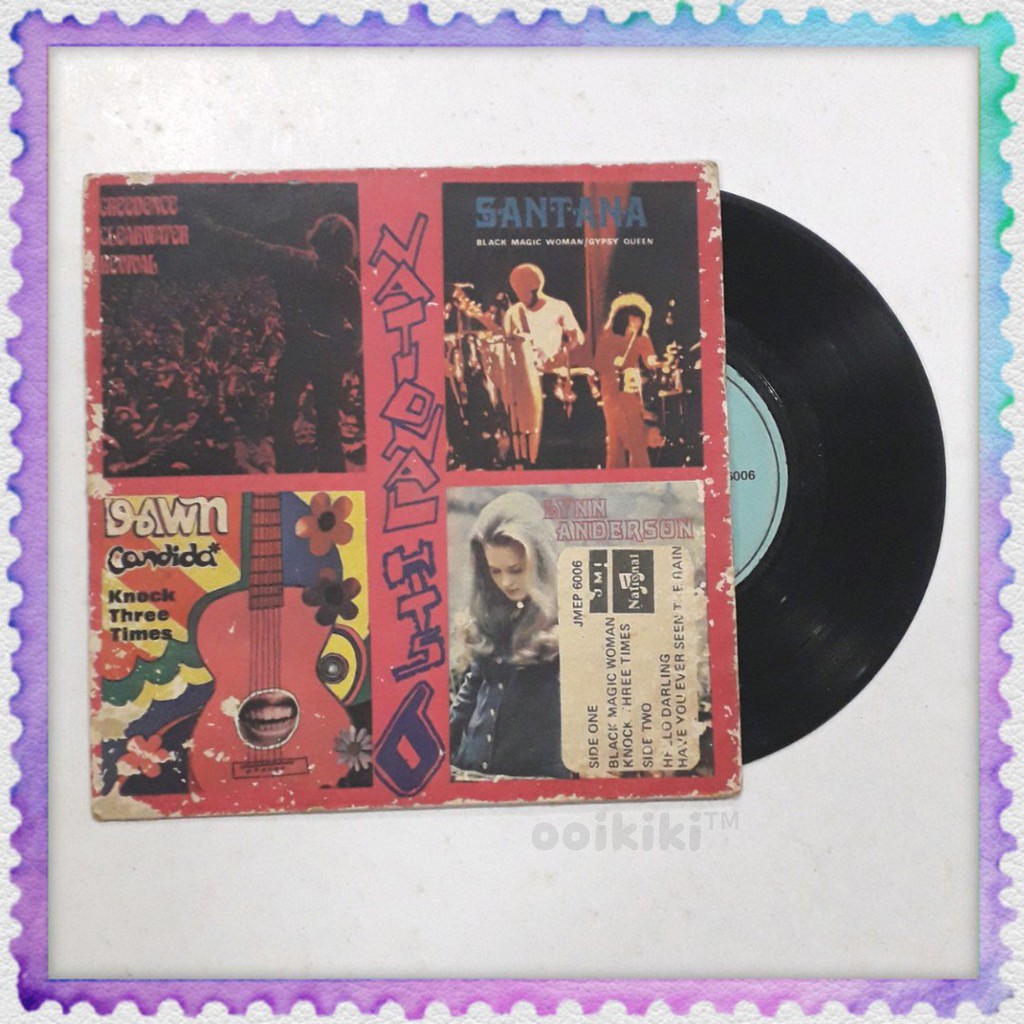 National Hits 6 Santana Lynn Anderson Phonograph Vinyl lp Record